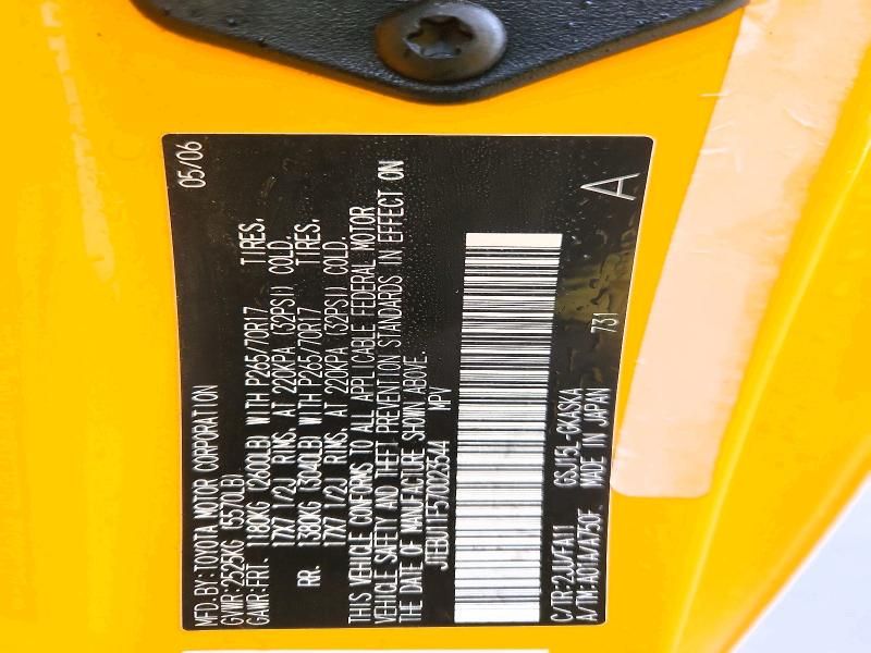 2007 Toyota Fj Cruiser