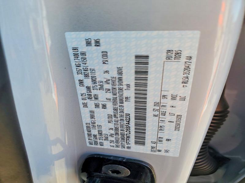 2025 Ford F150 Platinum