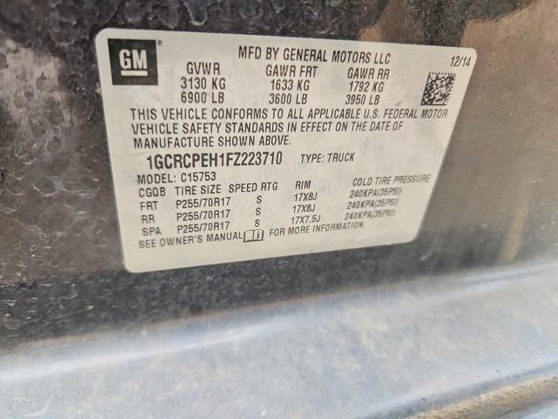 2015 Chevrolet Silverado C1500