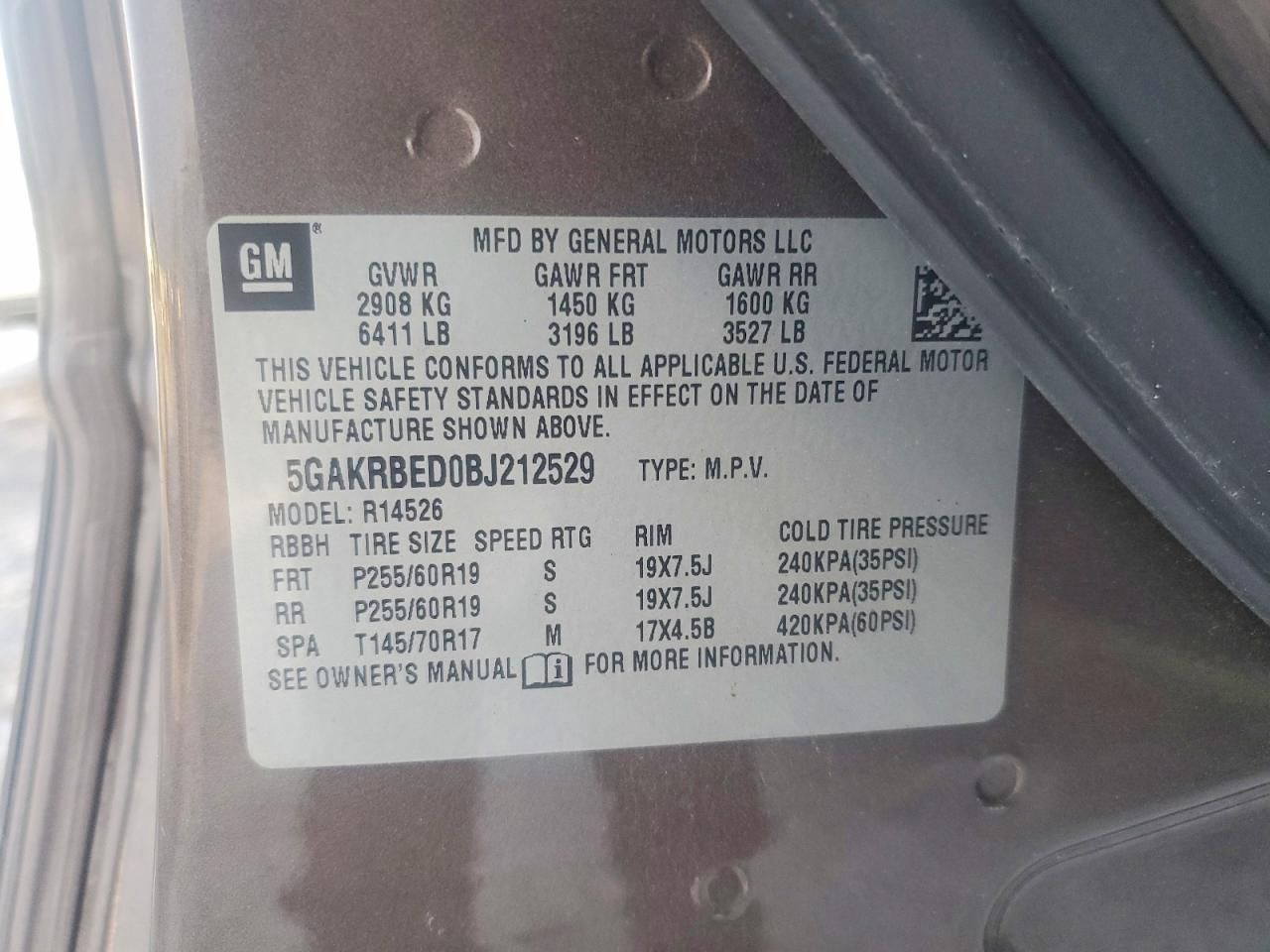 2011 Buick Enclave cxl