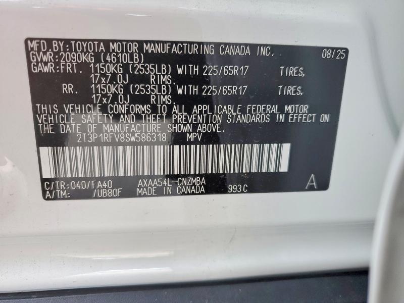 2025 Toyota Rav4 xle