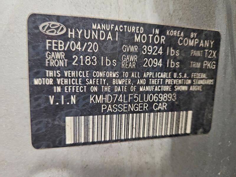 2020 Hyundai Elantra se