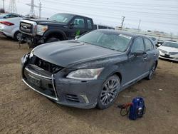 Salvage cars for sale from Copart Elgin, IL: 2014 Lexus Ls 460