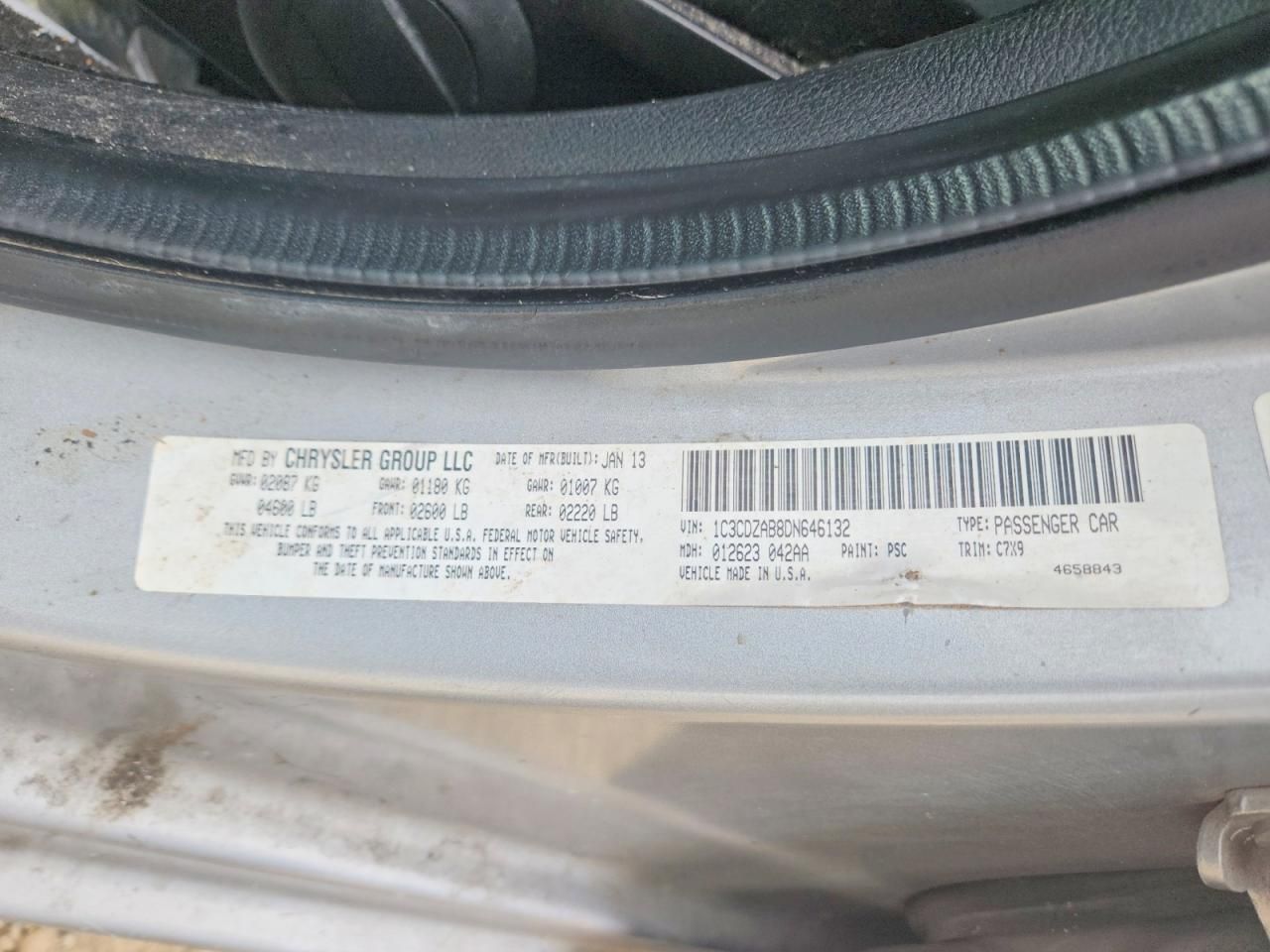 2013 Dodge Avenger se