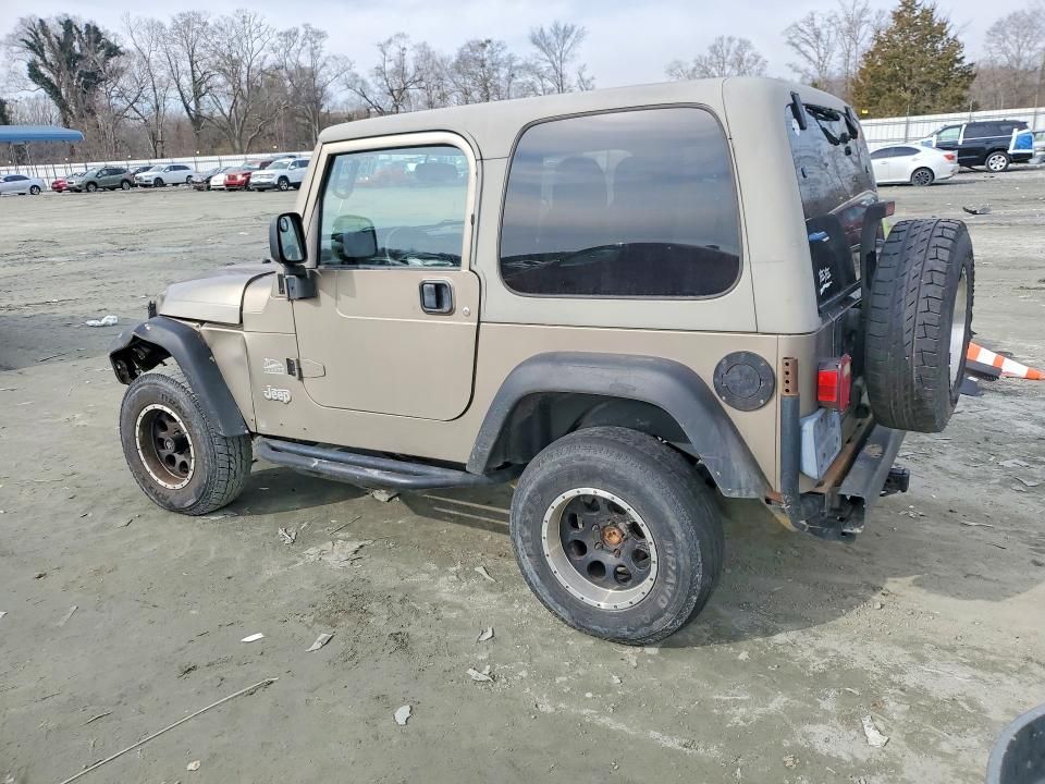2003 Jeep Wrangler / tj Sahara