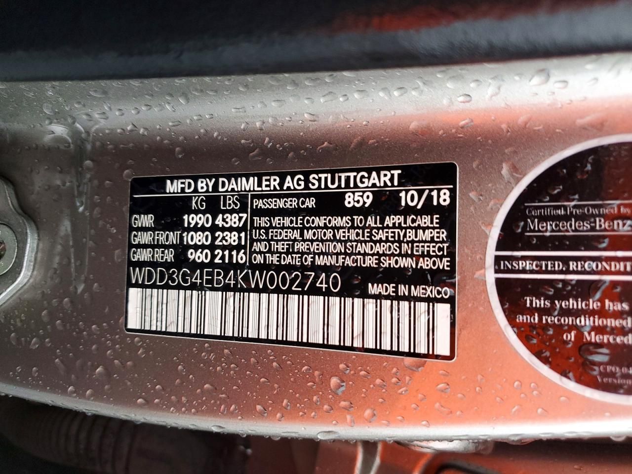 2019 Mercedes-Benz A 220