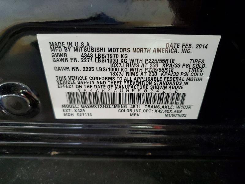 2014 Mitsubishi Outlander Sport se