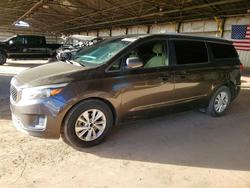 KIA Sedona lx salvage cars for sale: 2015 KIA Sedona lx