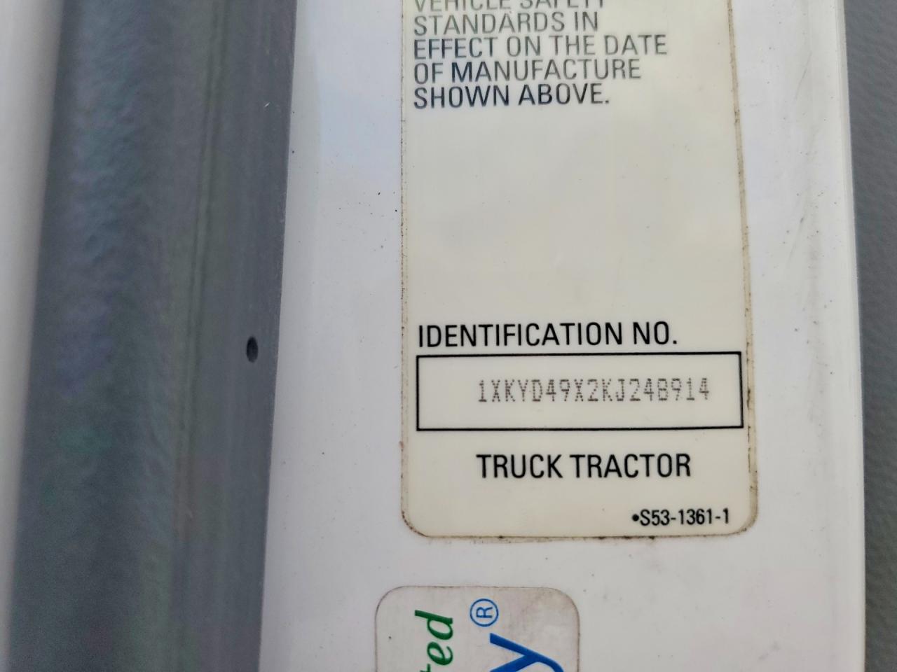 2019 Kenworth Construction T680
