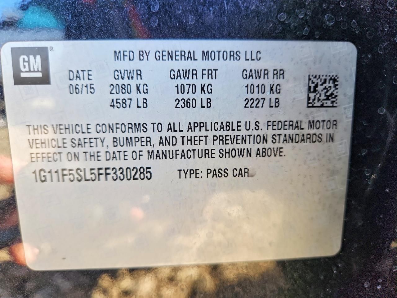 2015 Chevrolet Malibu ltz