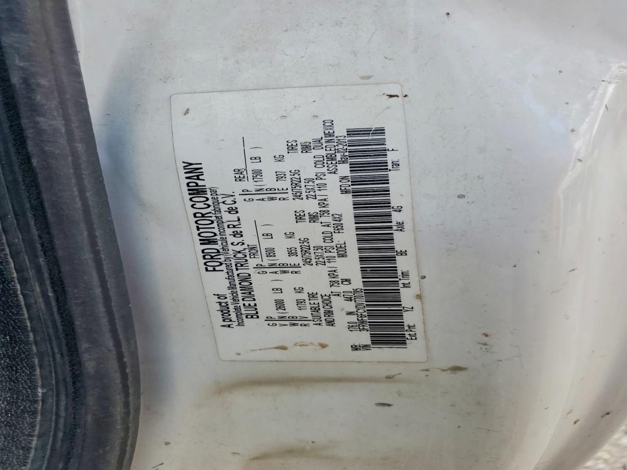 2013 Ford F650 Super Duty