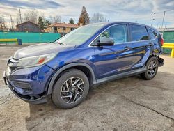 Honda crv salvage cars for sale: 2016 Honda Cr-v se