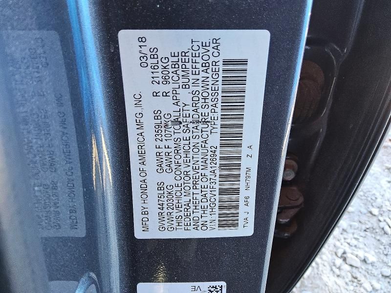 2018 Honda Accord Sport