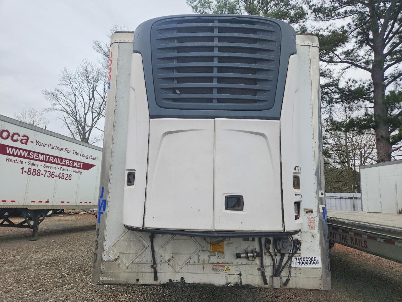 2016 Utility VS2RAP Refrigerated Van Trailer