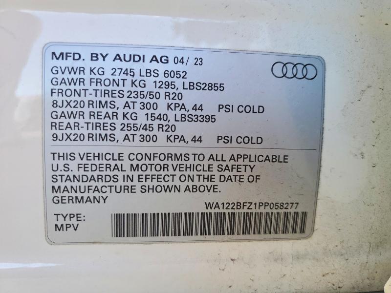 2023 Audi Q4 E-tron Sportback Premium