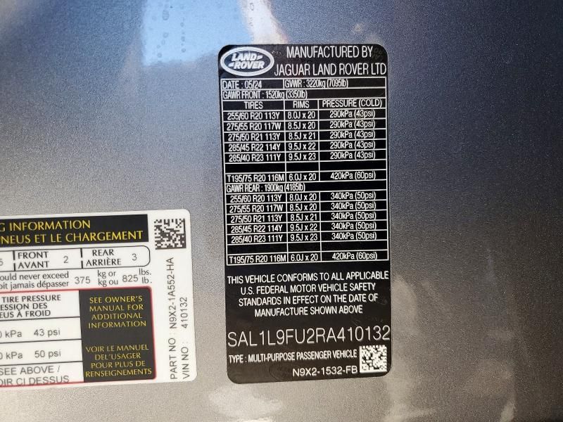 2024 Land Rover Range Rover Sport Dynamic se