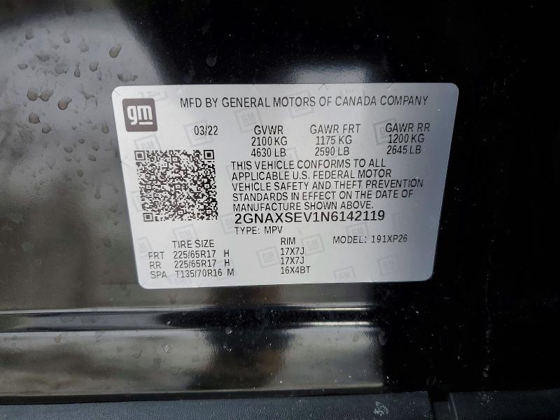 2022 Chevrolet Equinox ls