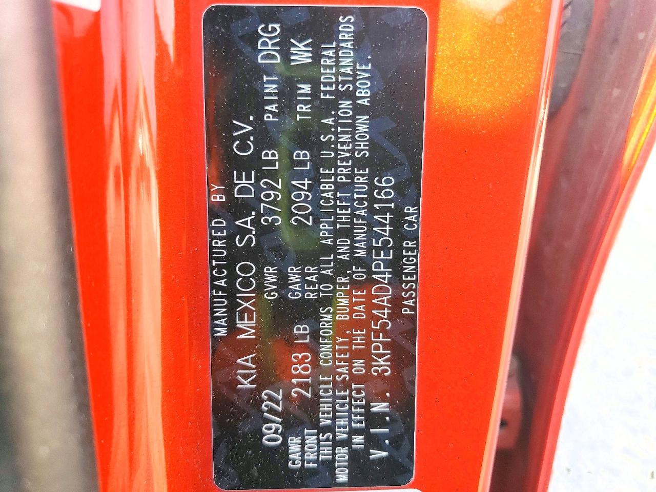 2023 KIA Forte Gt-line