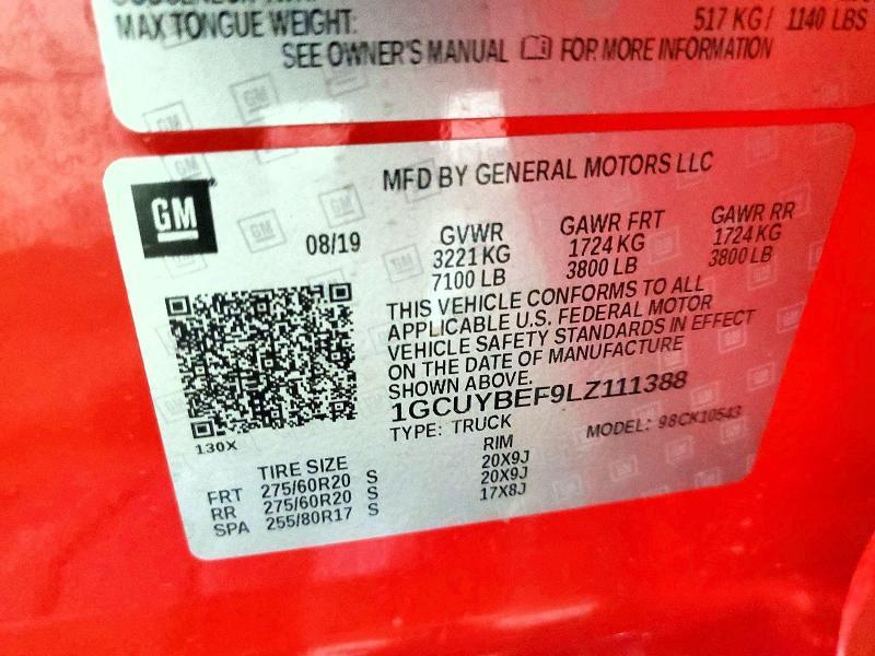 2020 Chevrolet Silverado K1500 Custom