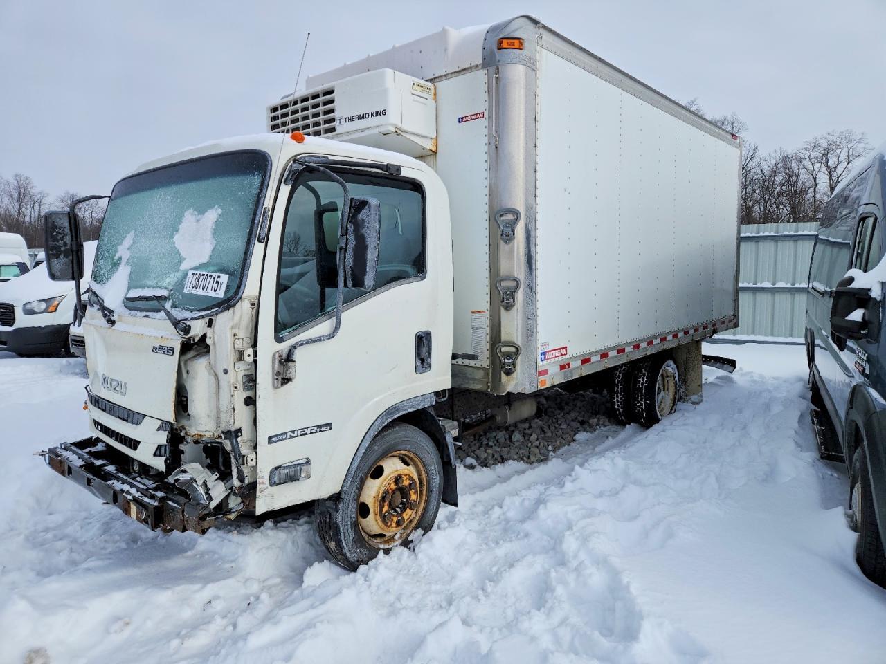 2017 Isuzu NPR HD Refrigerated BOX Truck