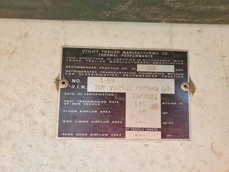 2012 Utility DRY Van