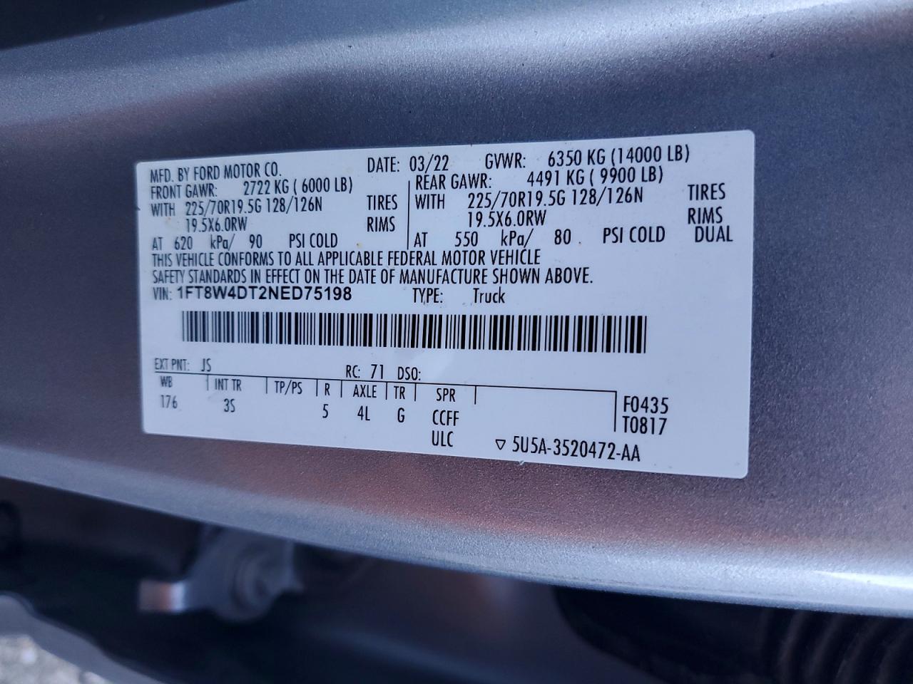 2022 Ford F450 Super Duty