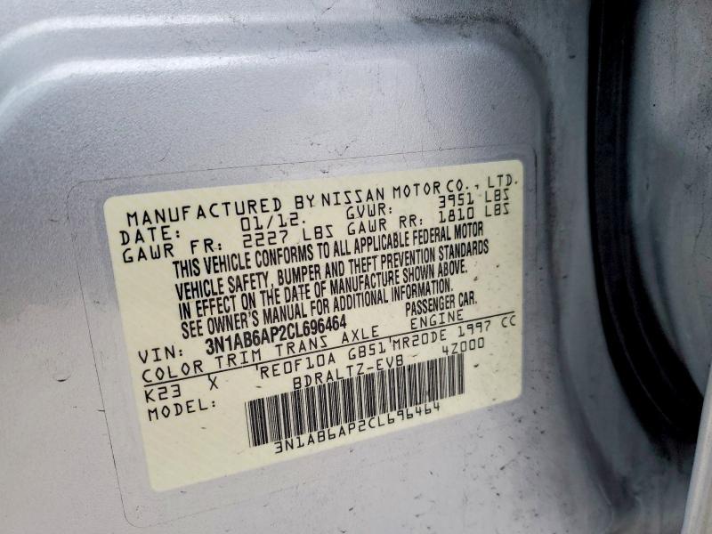 2012 Nissan Sentra 2.0