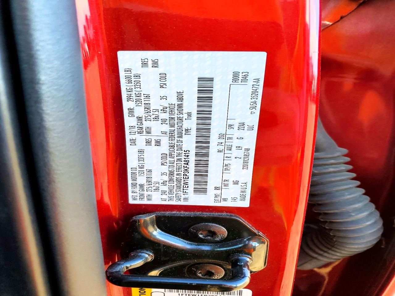 2019 Ford F150 Supercrew