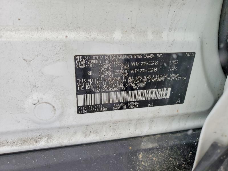 2019 Toyota Rav4 xle Premium