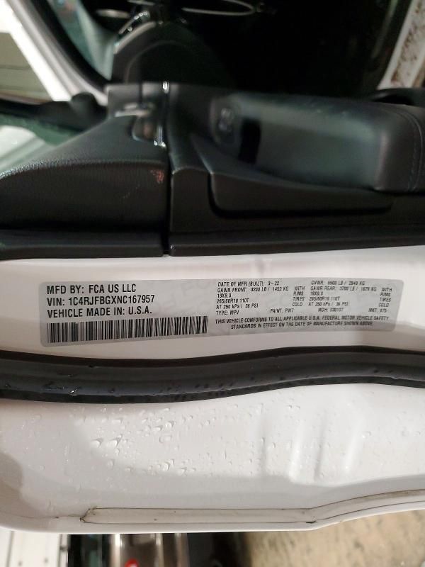 2022 Jeep Grand Cherokee Limited