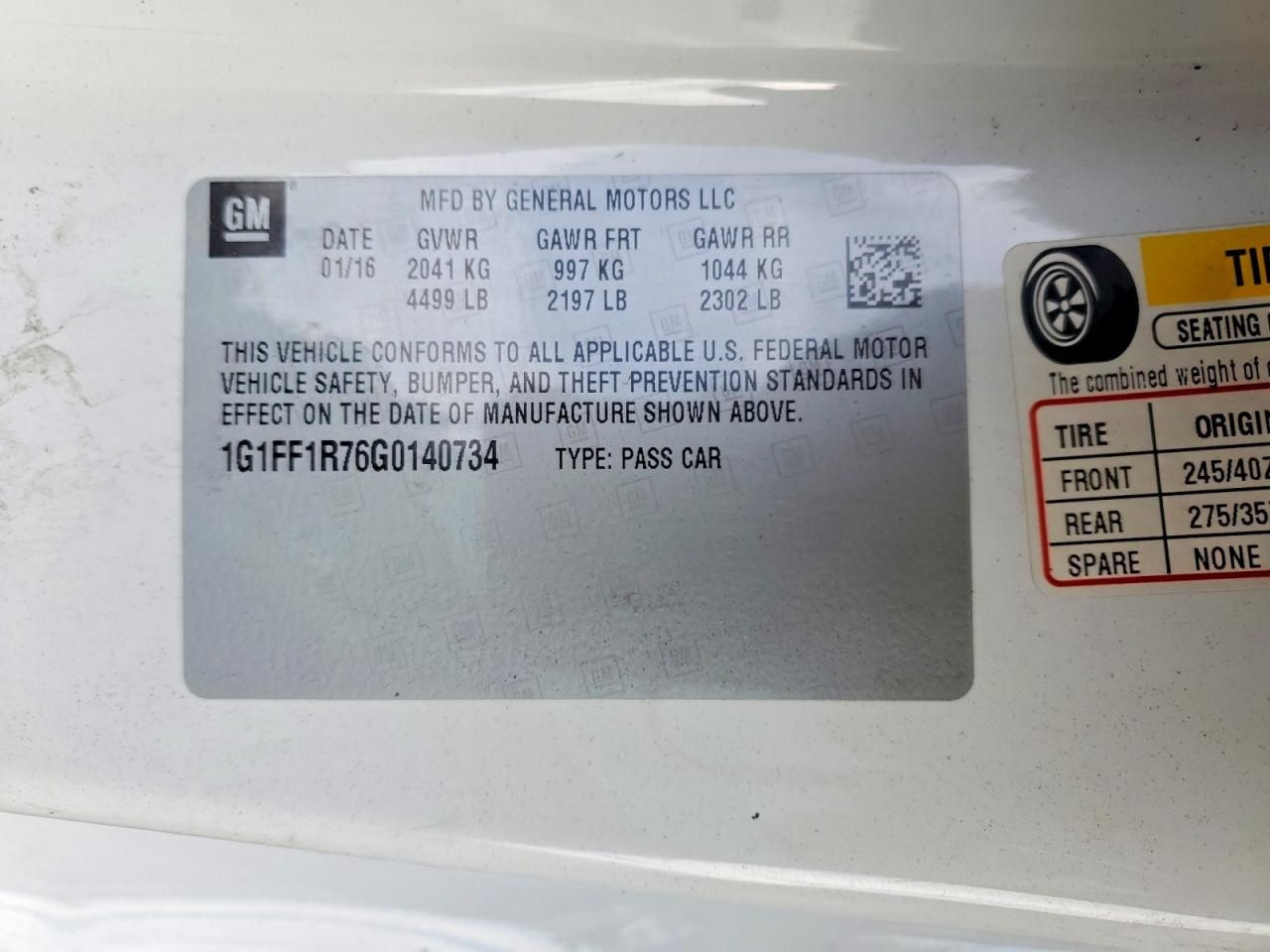 2016 Chevrolet Camaro ss