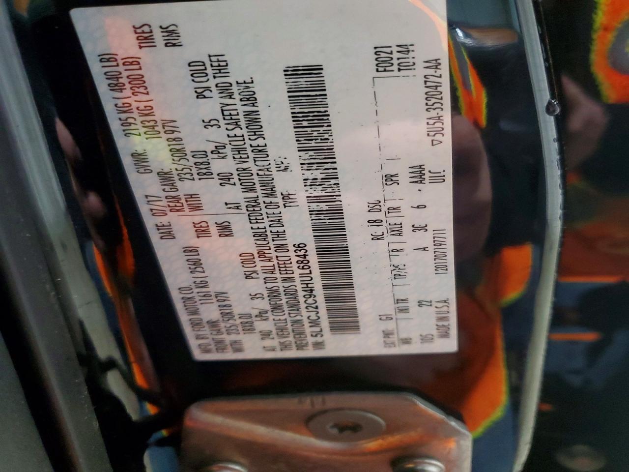 2017 Lincoln Mkc Select