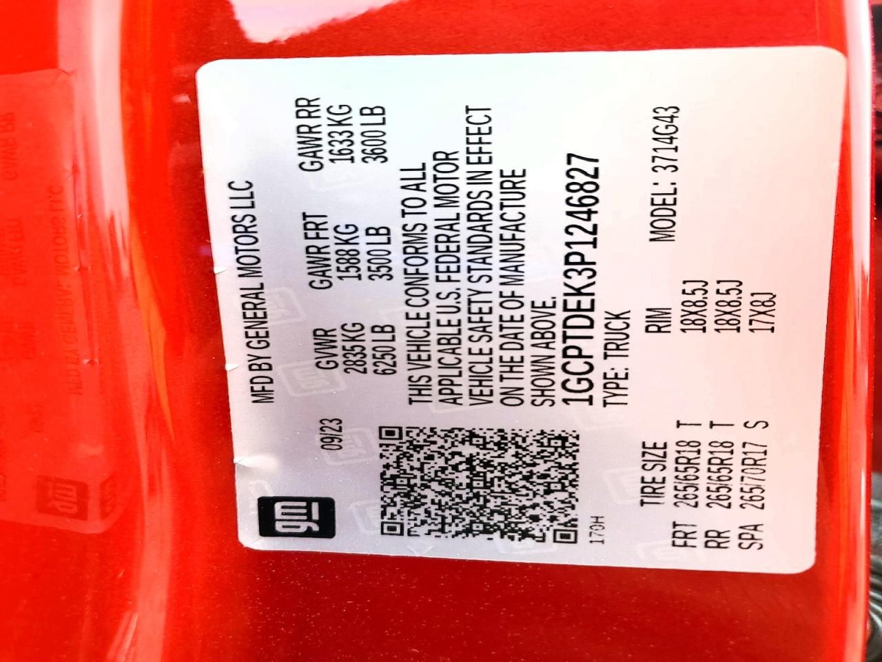 2023 Chevrolet Colorado Z71