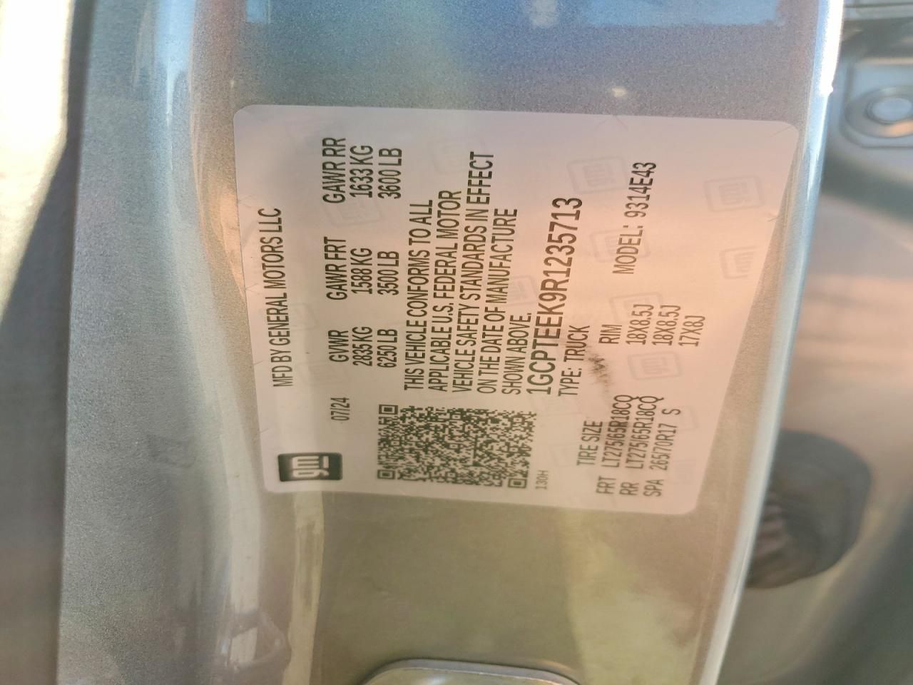 2024 Chevrolet Colorado Trail Boss