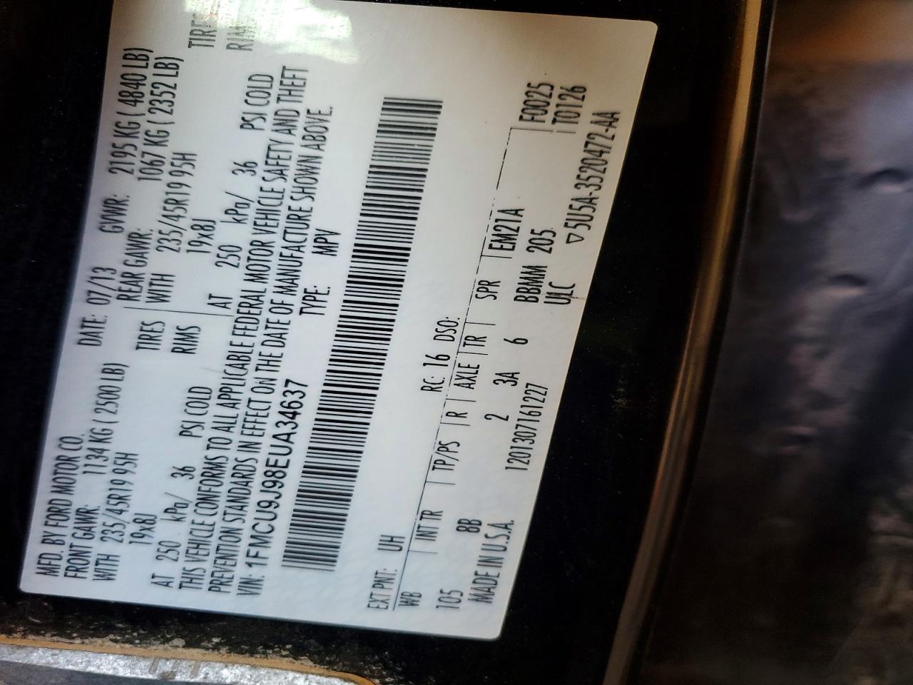 2014 Ford Escape Titanium