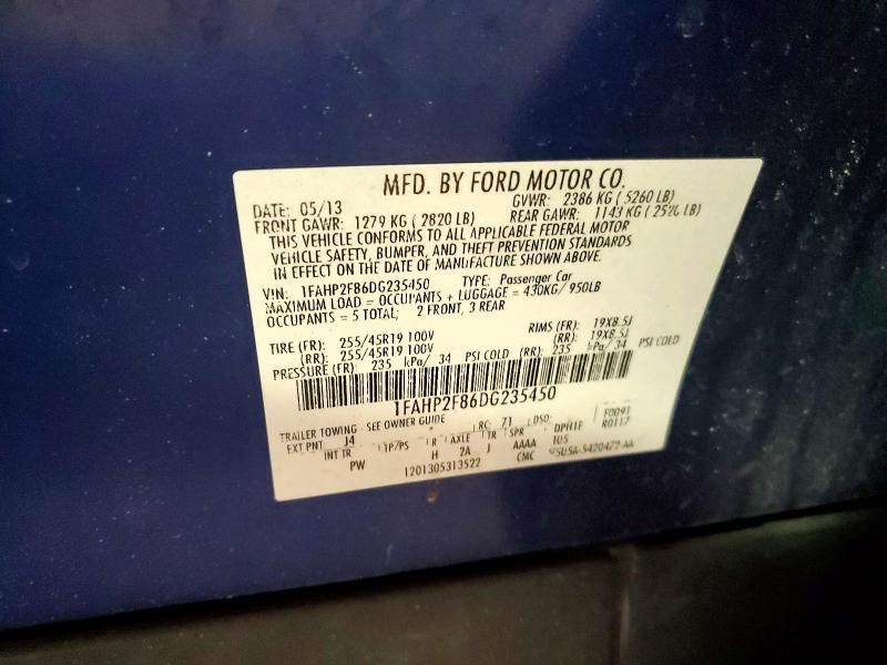 2013 Ford Taurus Limited