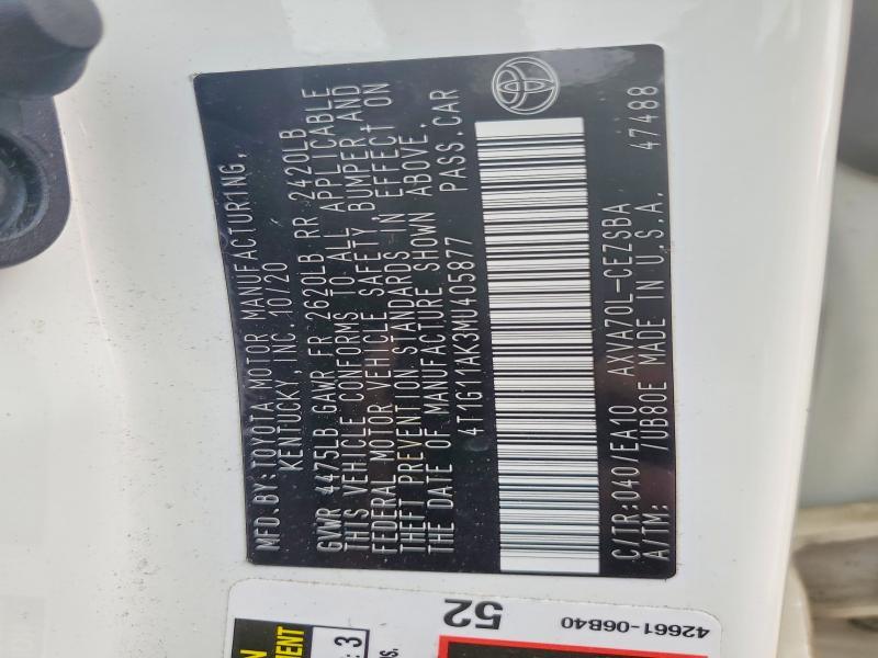 2021 Toyota Camry se