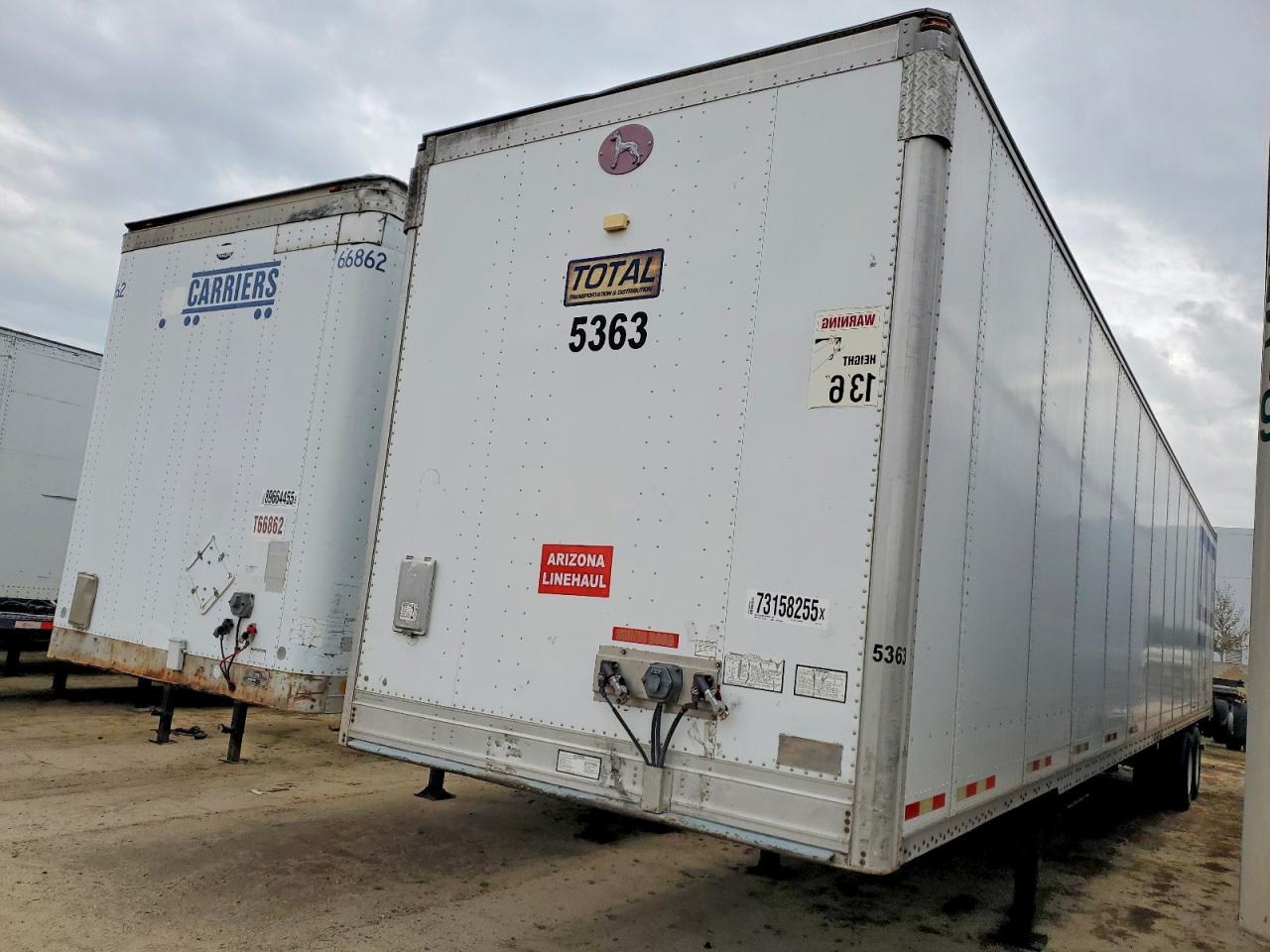 2012 Great Dane CPL-3319-20053 DRY Van Trailer