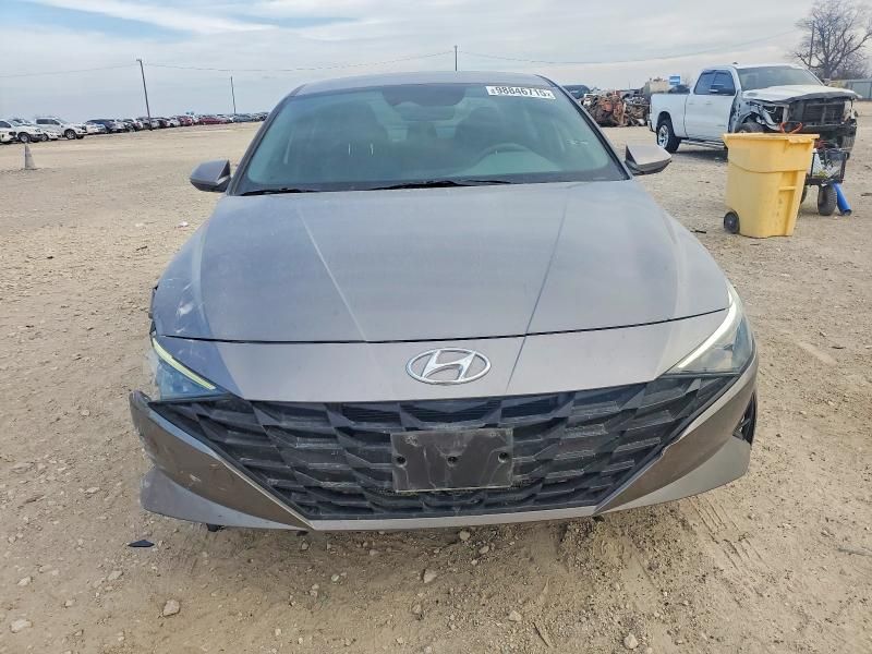 2023 Hyundai Elantra Blue