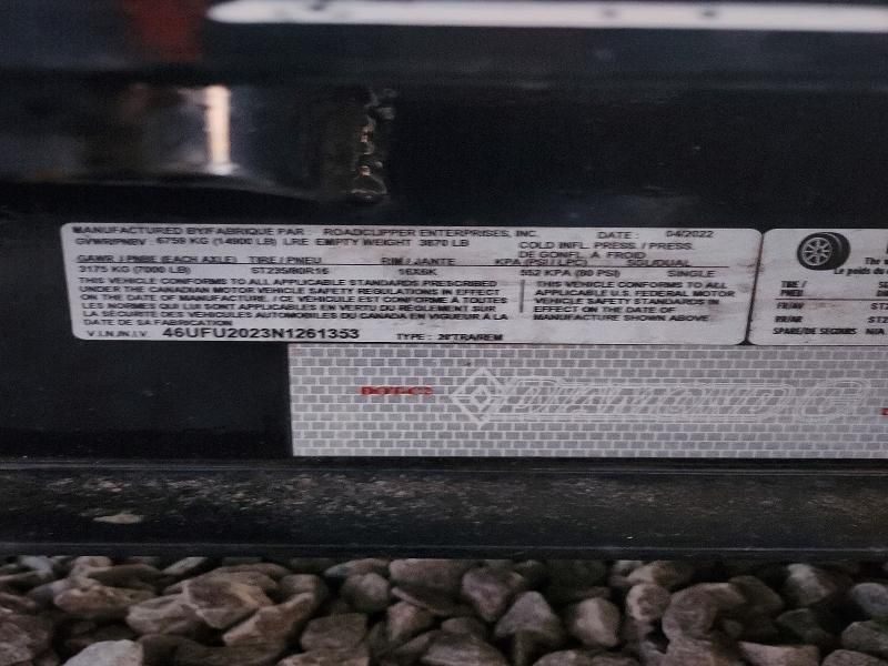 2022 Roadclipper Equipment Trailer