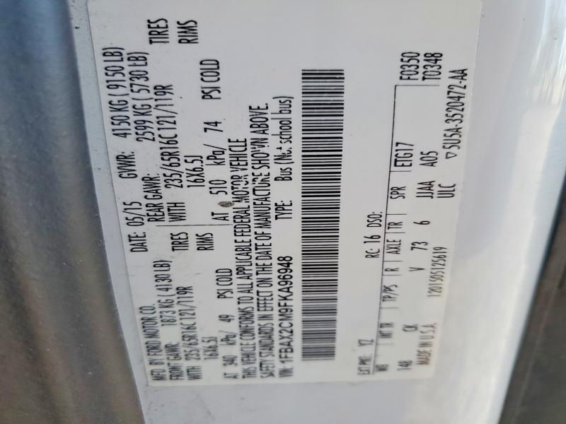 2015 Ford Transit-350 WAG