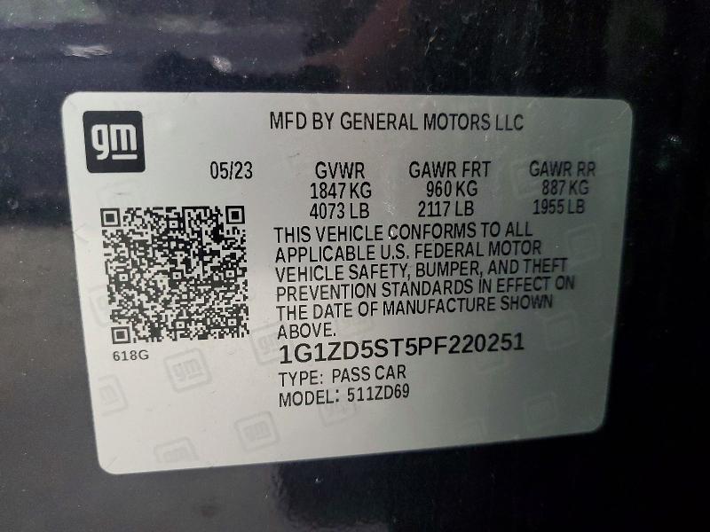 2023 Chevrolet Malibu lt