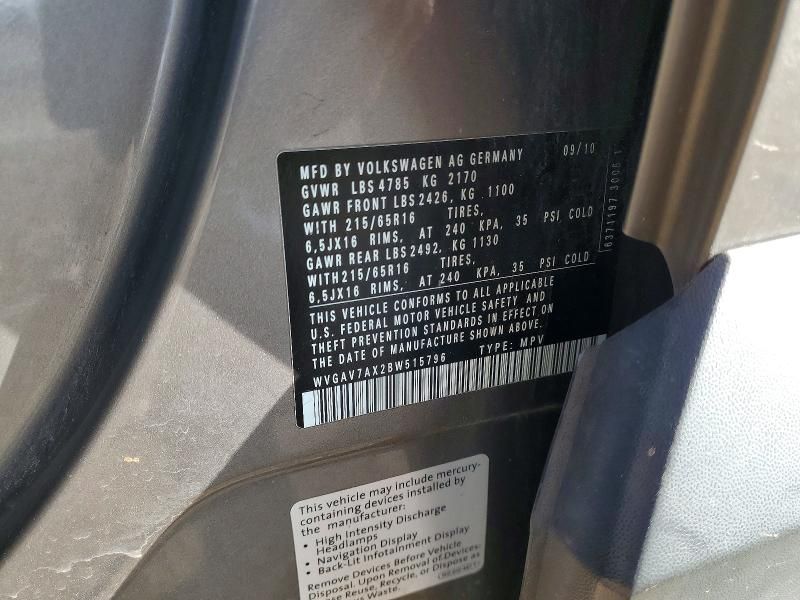 2011 Volkswagen Tiguan s