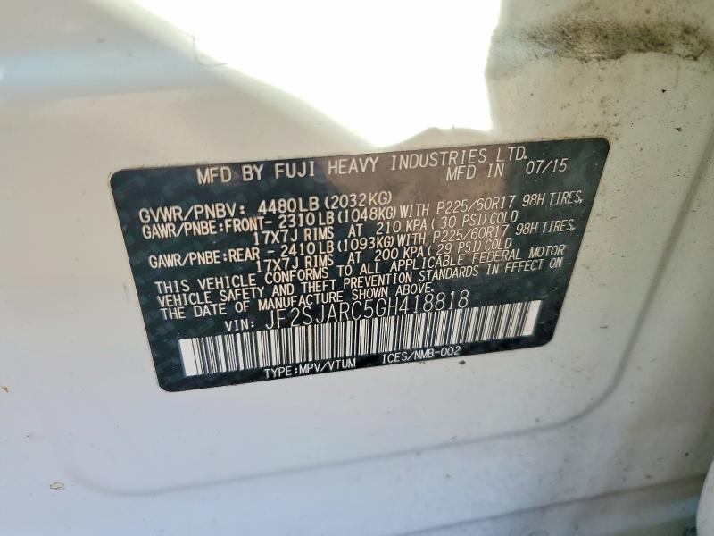 2016 Subaru Forester 2.5i Limited