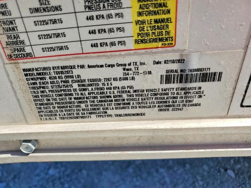 2022 Haulmark Enclosed