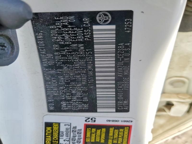 2021 Toyota Camry se