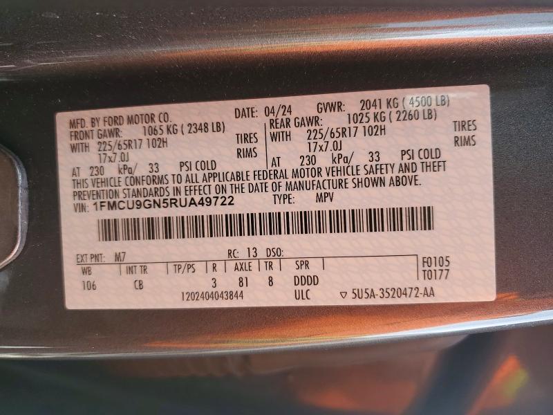 2024 Ford Escape Active