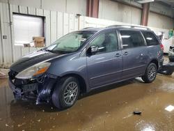 Salvage cars for sale from Copart Elgin, IL: 2009 Toyota Sienna ce