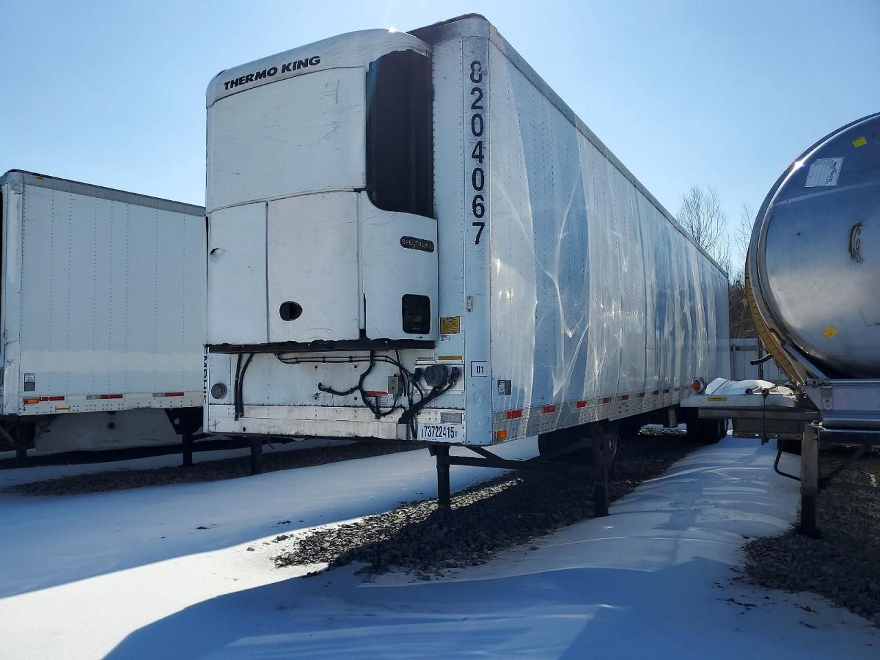 2014 Utility VS2RA Refrigerated Van Trailer