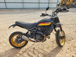 Salvage cars for sale from Copart Mercedes, TX: 2018 Ducati Scrambler Desert Sled